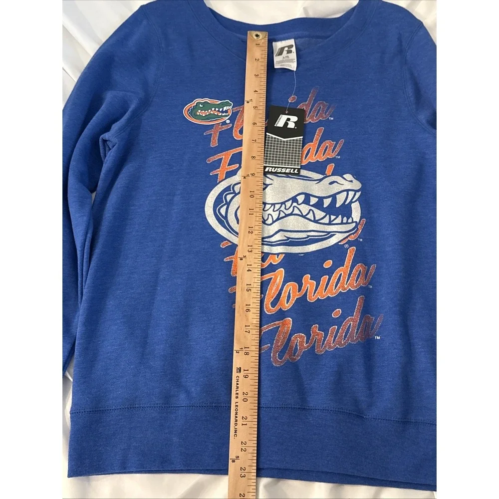 Russell Women's Blue Florida Gators Sweatshirt L‎ - Picture 6 of 14